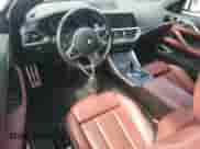 2023 BMW 4 Series 430i with VIN WBA23AT03PCL56790, listed as a Copart auction lot 55554825 with 9,747 mi miles and Salvage title. Bid and sale history available at DreamBid. Image 8.