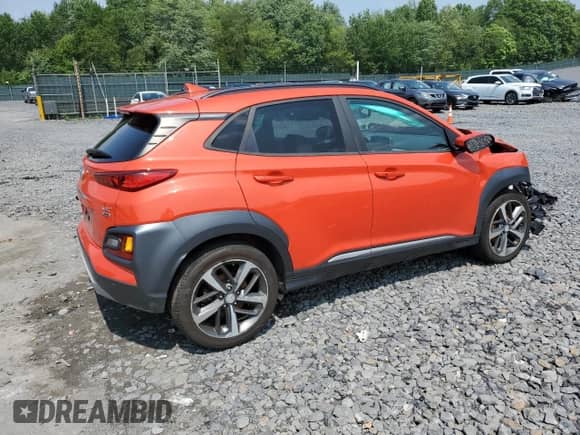 2019 Hyundai Kona Ultimate с VIN KM8K5CA5XKU390280, выставлен на аукционе Copart как лот 60087035 с пробегом Не указан миль и Списание • Salvage title. История ставок и продаж доступна на DreamBid. Изображение 3.