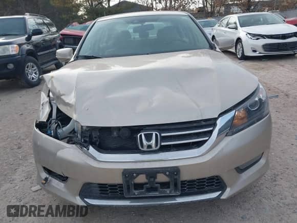 2014 Honda Accord EX-L with VIN 1HGCR2F83EA119966, listed as a IAAI auction lot 41539030 with 47,580 mi miles and . Bid and sale history available at DreamBid. Image 12.