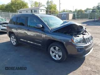 2016 Jeep Compass Latitude with VIN 1C4NJDEB9GD598368, listed as a IAAI auction lot 43222103 with 83,372 mi miles and . Bid and sale history available at DreamBid. Image 1.