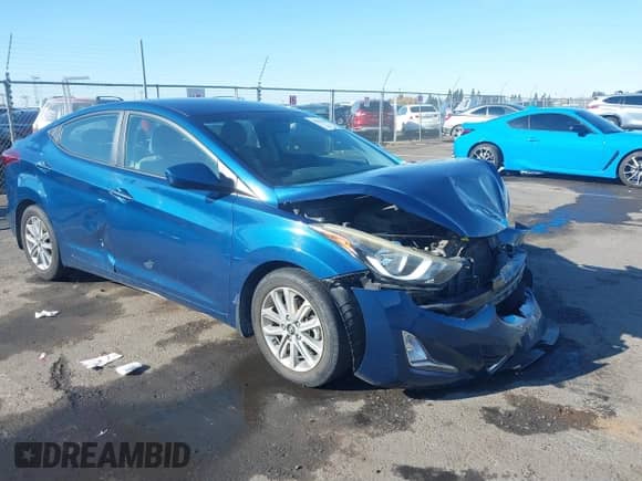 2016 Hyundai Elantra SE с VIN KMHDH4AE7GU511392, выставлен на аукционе IAAI как лот 40885805 с пробегом 83 178 миль миль и . История ставок и продаж доступна на DreamBid. Изображение 1.
