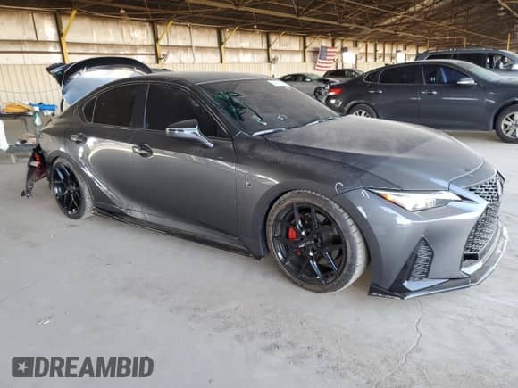 2024 Lexus IS 350 F Sport z VIN JTHGZ1B28R5077707, wystawiony jako Copart lot #84012715 z przebiegiem 23 851 mil mil oraz Szkoda całkowita • Salvage title. Historia ofert i sprzedaży dostępna na DreamBid. Obrazek 4.