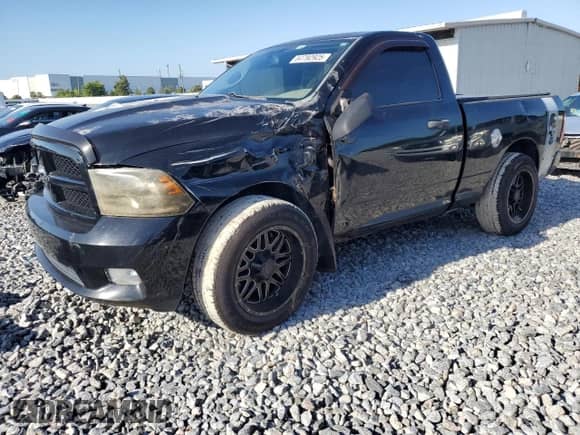 2012 Ram 1500 Express с VIN 3C6JD6AT6CG117531, выставлен на аукционе Copart как лот 84792925 с пробегом 204 542 миль миль и На запчасти • Non repairable. История ставок и продаж доступна на DreamBid. Изображение 1.