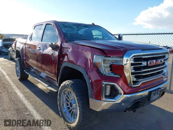 2020 GMC Sierra 1500 SLT with VIN 1GTU9DED4LZ297087, listed as a IAAI auction lot 43183096 with 71,752 mi miles and . Bid and sale history available at DreamBid. Image 6.