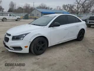 2015 Chevrolet Cruze LS with VIN 1G1PB5SH6F7252305, listed as a Copart auction lot 48299445 with 96,776 mi miles and Salvage title. Bid and sale history available at DreamBid. Image 1.