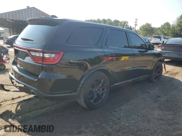2021 Dodge Durango SRT Hellcat with VIN 1C4SDJH90MC740867, listed as a Copart auction lot 69685065 with 43,833 mi miles and Salvage title. Bid and sale history available at DreamBid. Image 3.
