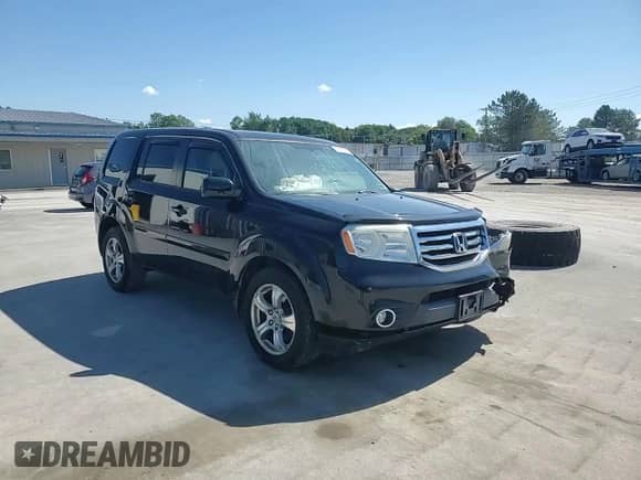 2014 Honda Pilot EX with VIN 5FNYF4H42EB002549, listed as a Copart auction lot 69626265 with 122,511 mi miles and Salvage title. Bid and sale history available at DreamBid. Image 14.