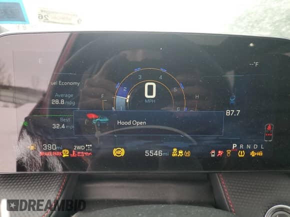 2025 Chevrolet Equinox AWD RS с VIN 3GNAXTEG5SL123233, выставлен на аукционе Copart как лот 42877245 с пробегом 5 546 миль миль и Списание • Salvage title. История ставок и продаж доступна на DreamBid. Изображение 9.