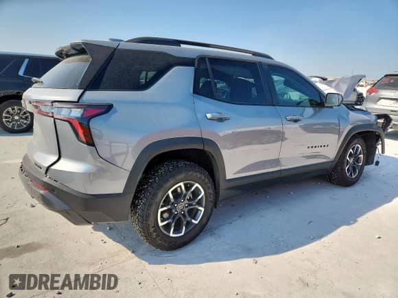 2025 Chevrolet Equinox AWD ACTIV с VIN 3GNAXSEG5SL306349, выставлен на аукционе Copart как лот 81031465 с пробегом 6 987 миль миль и Списание • Salvage title. История ставок и продаж доступна на DreamBid. Изображение 3.