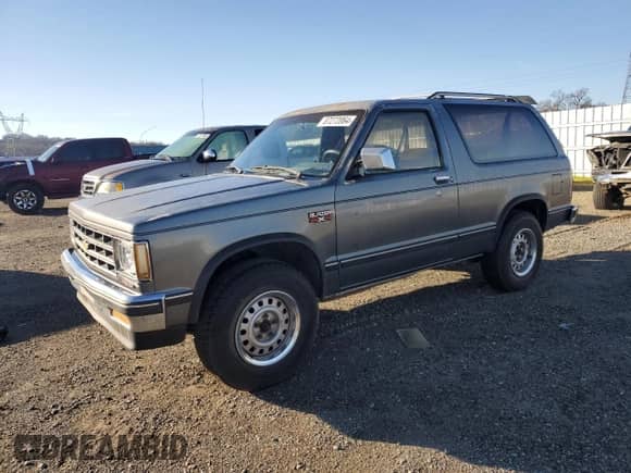 1989 Chevrolet Blazer with VIN 1GNCT18Z5K8186529, listed as a Copart auction lot 87272064 with 196,481 mi miles and Clean title. Bid and sale history available at DreamBid. Image 1.