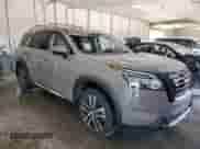 2023 Nissan Pathfinder Platinum with VIN 5N1DR3DG1PC266888, listed as a Copart auction lot 64511625 with 36,015 mi miles and Salvage title. Bid and sale history available at DreamBid. Image 4.