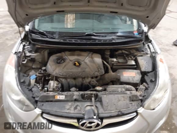 2013 Hyundai Elantra GLS z VIN 5NPDH4AE6DH300890, wystawiony jako IAAI lot #43073166 z przebiegiem 163 666 mil mil oraz . Historia ofert i sprzedaży dostępna na DreamBid. Obrazek 10.