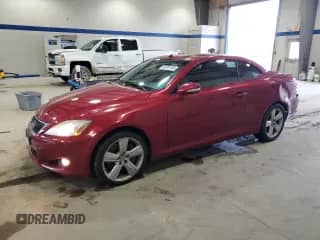 2010 Lexus IS 350 C с VIN JTHFE2C23A2503997, выставлен на аукционе Copart как лот 60781165 с пробегом 173 172 миль миль и Списание • Salvage title. История ставок и продаж доступна на DreamBid. Изображение 1.