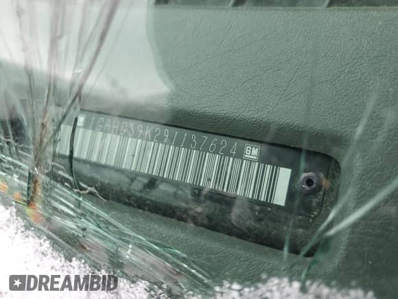 2009 Chevrolet Express Passenger z VIN 1GAHG39K291137624, wystawiony jako Copart lot #47557675 z przebiegiem 154 989 mil mil oraz Nie do naprawy • Non repairable. Historia ofert i sprzedaży dostępna na DreamBid. Obrazek 14.