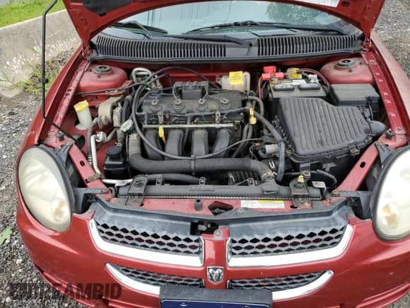 2005 Dodge Neon SXT with VIN 1B3ES56C45D218961, listed as a Copart auction lot 71672325 with 94,501 mi miles and Salvage title. Bid and sale history available at DreamBid. Image 11.