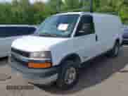 2006 Chevrolet City Express Cargo with VIN 1GCHG352X61171450, listed as a IAAI auction lot 42258573 with 171,657 mi miles and . Bid and sale history available at DreamBid. Image 2.