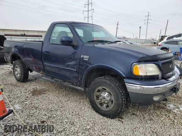 2002 Ford F-150 XL z VIN 2FTPF18L22CA42814, wystawiony jako Copart lot #45400785 z przebiegiem 53 831 mil mil oraz Szkoda całkowita • Salvage title. Historia ofert i sprzedaży dostępna na DreamBid. Obrazek 4.