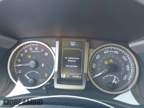 2021 Toyota Tacoma SR5 with VIN 3TYAZ5CN0MT012512, listed as a IAAI auction lot 43257664 with 34,488 mi miles and . Bid and sale history available at DreamBid. Image 7.