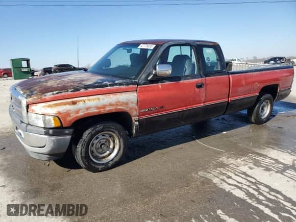 1995 Dodge 1500 with VIN 3B7HC13Z5SM144119, listed as a Copart auction lot 42778035 with 210,664 mi miles and Salvage title. Bid and sale history available at DreamBid. Image 1.