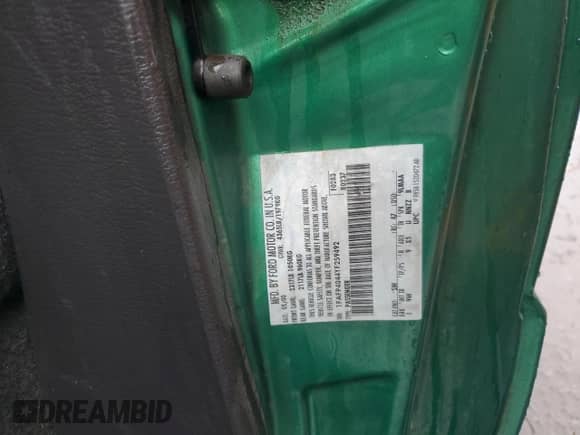 2000 Ford Mustang z VIN 1FAFP4044YF259492, wystawiony jako Copart lot #83942195 z przebiegiem Nie podano mil oraz Szkoda całkowita • Salvage title. Historia ofert i sprzedaży dostępna na DreamBid. Obrazek 12.