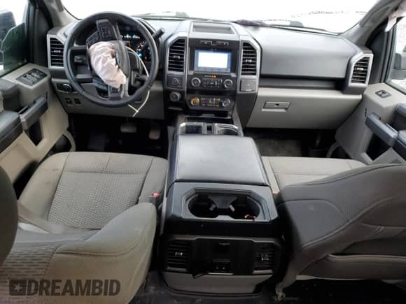 2019 Ford F-150 XL with VIN 1FTEW1E56KFA68592, listed as a Copart auction lot 71137015 with 116,241 mi miles and Salvage title. Bid and sale history available at DreamBid. Image 8.