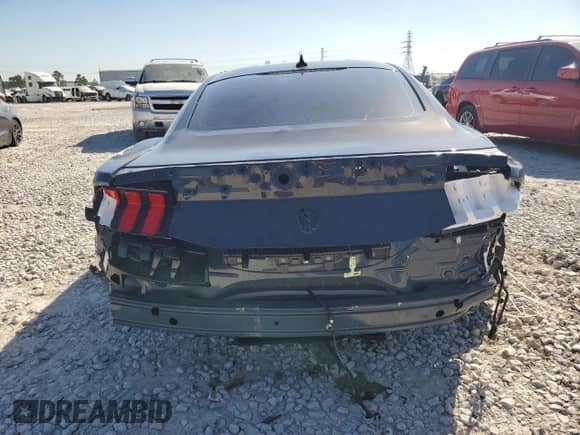 2024 Ford Mustang Dark Horse with VIN 1FA6P8R01R5502075, listed as a Copart auction lot 81902315 with 21,402 mi miles and Salvage title. Bid and sale history available at DreamBid. Image 6.