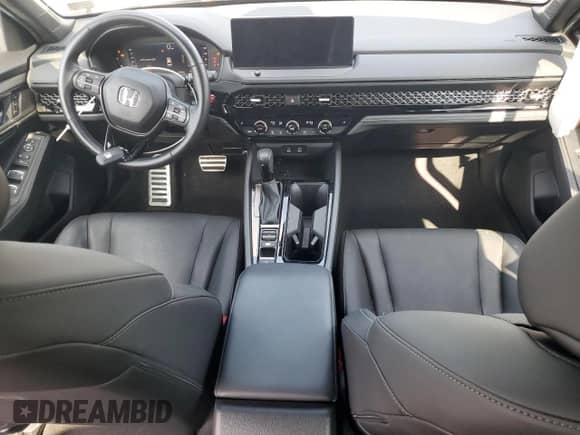 2024 Honda Accord Sport-L with VIN 1HGCY2F73RA057856, listed as a Copart auction lot 65701945 with 8,196 mi miles and Salvage title. Bid and sale history available at DreamBid. Image 8.