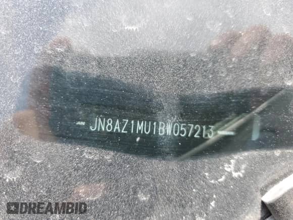 2011 Nissan Murano SV с VIN JN8AZ1MU1BW057213, выставлен на аукционе Copart как лот 67639595 с пробегом Не указан миль и Списание • Salvage title. История ставок и продаж доступна на DreamBid. Изображение 13.