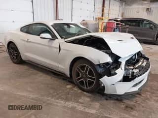 2019 Ford Mustang EcoBoost z VIN 1FA6P8TH5K5172056, wystawiony jako IAAI lot #42550141 z przebiegiem 54 356 mil mil oraz . Historia ofert i sprzedaży dostępna na DreamBid. Obrazek 1.