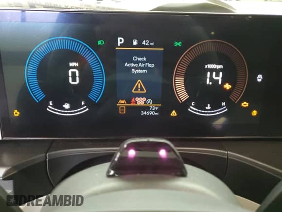 2024 Hyundai Santa Fe SEL with VIN 5NMP2DGL4RH031958, listed as a Copart auction lot 71500575 with 34,690 mi miles and Clean title. Bid and sale history available at DreamBid. Image 9.