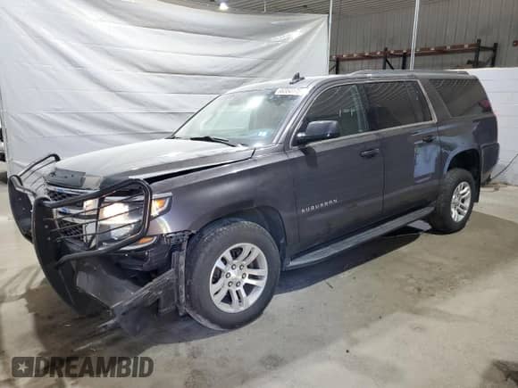 2017 Chevrolet Suburban LT с VIN 1GNSKHKC5HR165128, выставлен на аукционе Copart как лот 66554175 с пробегом 120 612 миль миль и Списание • Salvage title. История ставок и продаж доступна на DreamBid. Изображение 1.