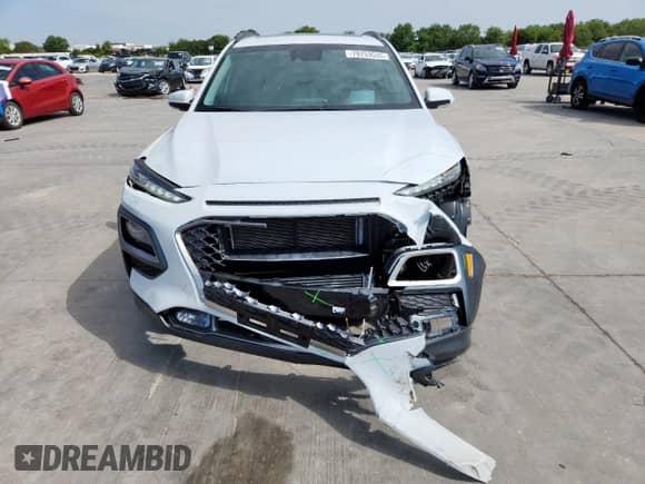 2019 Hyundai Kona Ultimate с VIN KM8K53A58KU383084, выставлен на аукционе Copart как лот 70753535 с пробегом 20 100 миль миль и Списание • Salvage title. История ставок и продаж доступна на DreamBid. Изображение 5.