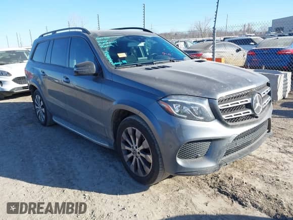 2017 Mercedes-Benz GLS 550 z VIN 4JGDF7DE1HA841745, wystawiony jako IAAI lot #41699053 z przebiegiem 101 650 mil mil oraz . Historia ofert i sprzedaży dostępna na DreamBid. Obrazek 1.