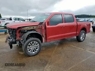 2025 Ford F-150 Lariat with VIN 1FTFW5L8XSFA15404, listed as a Copart auction lot 58945285 with 3,454 mi miles and Salvage title. Bid and sale history available at DreamBid. Image 1.