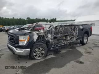 2021 Ford F-150 XL с VIN 1FTEX1EP1MKD10665, выставлен на аукционе Copart как лот 64039135 с пробегом Не указан миль и Списание • Salvage title. История ставок и продаж доступна на DreamBid. Изображение 1.