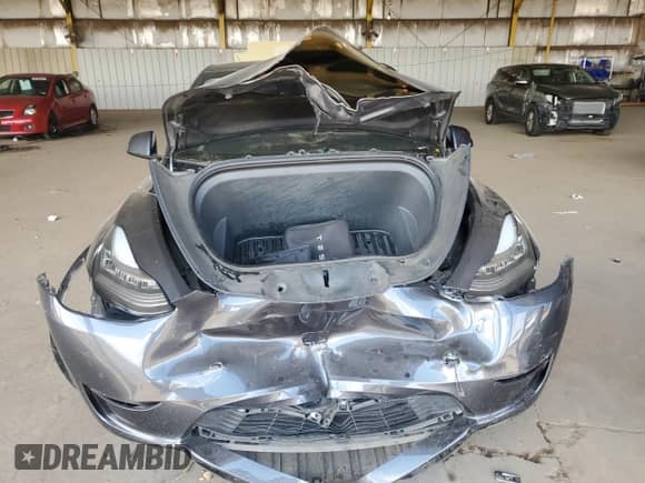 2021 Tesla Model Y Long Range with VIN 5YJYGDEE7MF206059, listed as a Copart auction lot 80559965 with 77,329 mi miles and Salvage title. Bid and sale history available at DreamBid. Image 5.