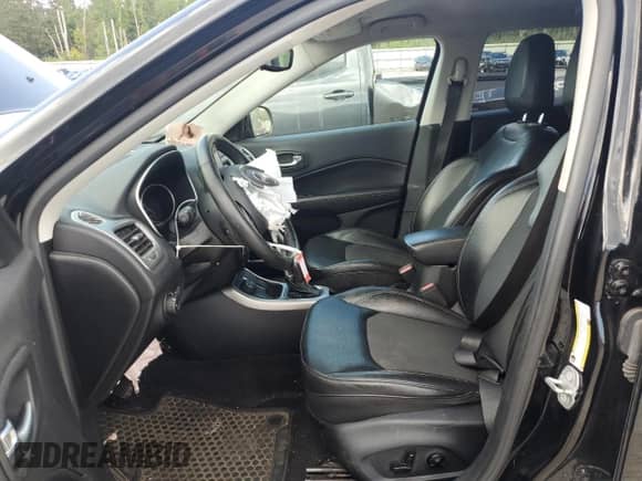 2018 Jeep Compass Latitude with VIN 3C4NJDBB9JT265075, listed as a Copart auction lot 70225935 with Not provided miles and Salvage title. Bid and sale history available at DreamBid. Image 7.