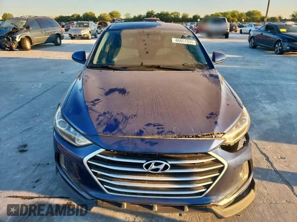 2017 Hyundai Elantra SE with VIN 5NPD84LF5HH085496, listed as a Copart auction lot 86051355 with 178,159 mi miles and Clean title. Bid and sale history available at DreamBid. Image 5.