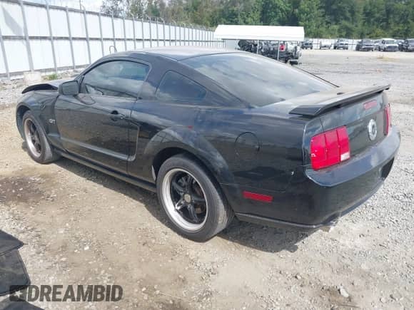 2007 Ford Mustang GT Deluxe z VIN 1ZVHT82H675250977, wystawiony jako IAAI lot #43314696 z przebiegiem 152 490 mil mil oraz . Historia ofert i sprzedaży dostępna na DreamBid. Obrazek 3.
