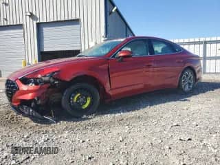 2023 Hyundai Sonata SEL with VIN KMHL64JA1PA319286, listed as a Copart auction lot 85315295 with 54,172 mi miles and Clean title. Bid and sale history available at DreamBid. Image 1.