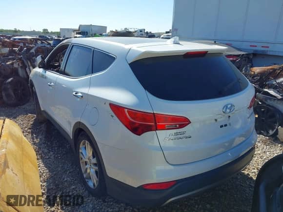 2013 Hyundai Santa Fe Sport with VIN 5XYZW3LA7DG093496, listed as a IAAI auction lot 41645812 with Not provided miles and . Bid and sale history available at DreamBid. Image 3.