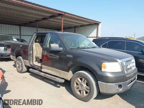 2007 Ford F-150 XLT with VIN 1FTRW12W47KD19624, listed as a IAAI auction lot 43218674 with 244,375 mi miles and . Bid and sale history available at DreamBid. Image 1.