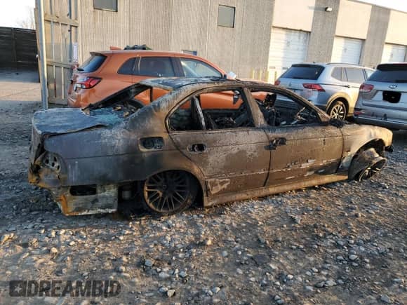 2002 BMW 5 Series 530i with VIN WBADT53432CE93887, listed as a Copart auction lot 48409015 with Not provided miles and Salvage title. Bid and sale history available at DreamBid. Image 3.