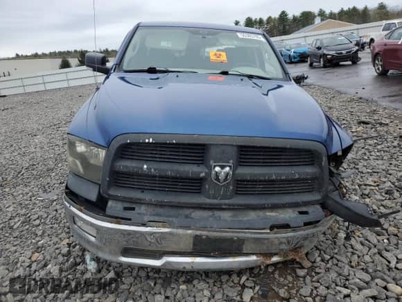 2010 Dodge 1500 SLT z VIN 1D7RV1CT9AS145652, wystawiony jako Copart lot #55385785 z przebiegiem Nie podano mil oraz Szkoda całkowita • Salvage title. Historia ofert i sprzedaży dostępna na DreamBid. Obrazek 5.