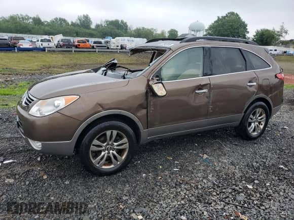 2012 Hyundai Veracruz GLS с VIN KM8NUDCC5CU191575, выставлен на аукционе Copart как лот 57048395 с пробегом 157 346 миль миль и Списание • Salvage title. История ставок и продаж доступна на DreamBid. Изображение 1.