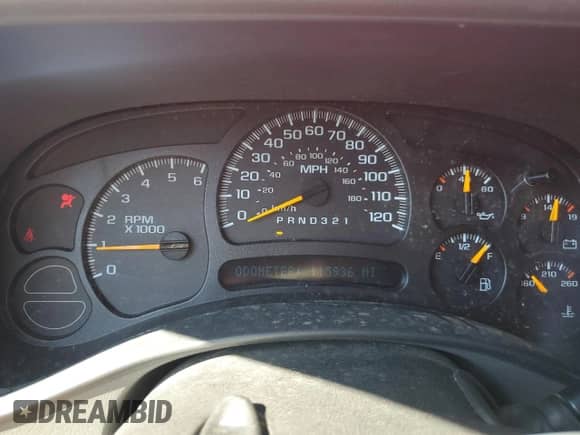 2007 GMC Sierra 1500 Work Truck with VIN 1GTEC19V97Z195197, listed as a Copart auction lot 80526985 with 115,936 mi miles and Salvage title. Bid and sale history available at DreamBid. Image 9.