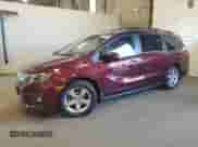 2019 Honda Odyssey EX-L with VIN 5FNRL6H73KB026664, listed as a Copart auction lot 84260225 with 44,242 mi miles and Clean title. Bid and sale history available at DreamBid. Image 1.