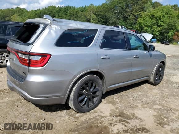 2018 Dodge Durango R/T with VIN 1C4SDJCT0JC383785, listed as a Copart auction lot 71398285 with 112,044 mi miles and Salvage title. Bid and sale history available at DreamBid. Image 3.