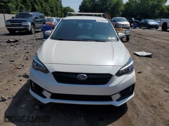2022 Subaru Impreza Special Sports with VIN 4S3GTAL65N3717348, listed as a Copart auction lot 61919075 with 33,435 mi miles and Salvage title. Bid and sale history available at DreamBid. Image 5.