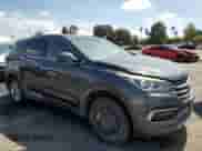 2017 Hyundai Santa Fe 2.4L with VIN 5XYZTDLB0HG497527, listed as a Copart auction lot 81333975 with 110,452 mi miles and Clean title. Bid and sale history available at DreamBid. Image 4.